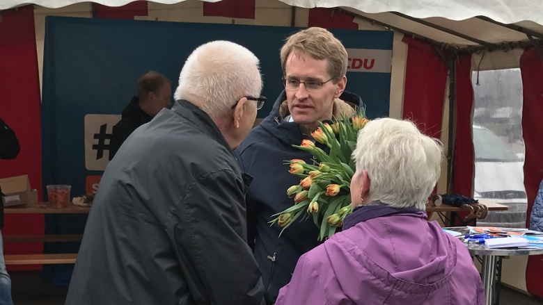 Am 20.04. in Silberstedt