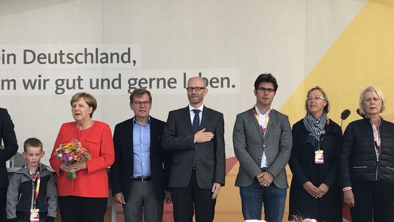 Angela Merkel in St.Peter-Ording