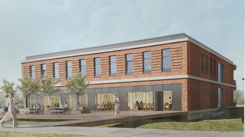 Spatenstich an der Fachhochschule Westküste