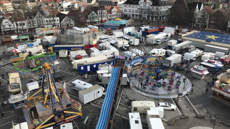 offizielle Eröffnung der Jahrmarkt Saison