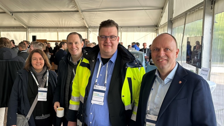 Spatenstich bei Holcim in Lägerdorf 