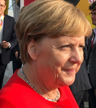 Angela Merkel in St.Peter-Ording