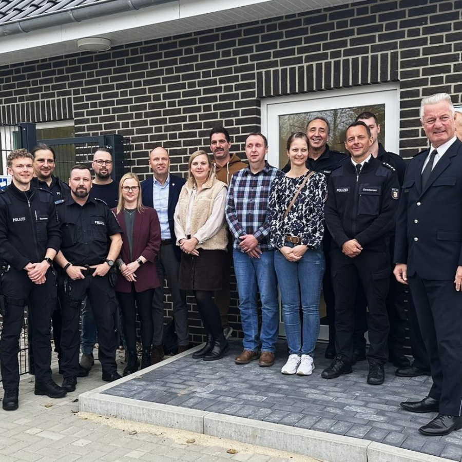Eröffnung Polizeistation Tellingstedt