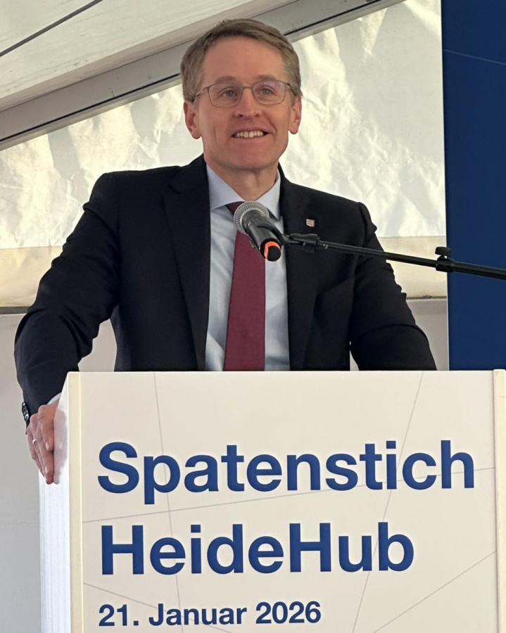 Spatenstich Heide Hub