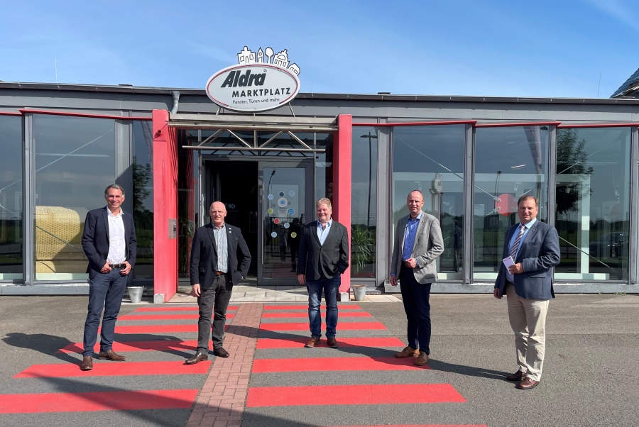 Besuch bei Firma Aldra in Meldorf