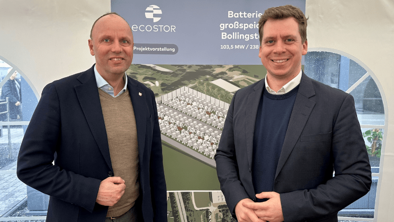 Größter Energiespeicher Deutschlands in Bollingstedt/Gammelund