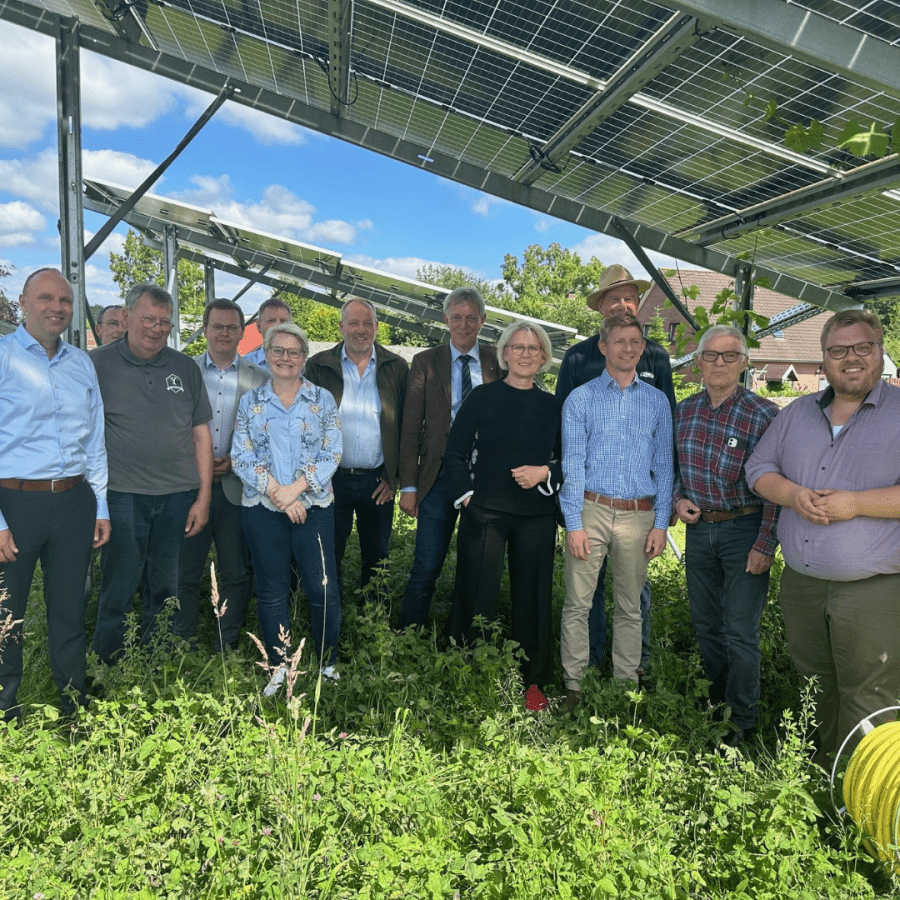 Agri PV Anlagen der Firma SUNfarming 