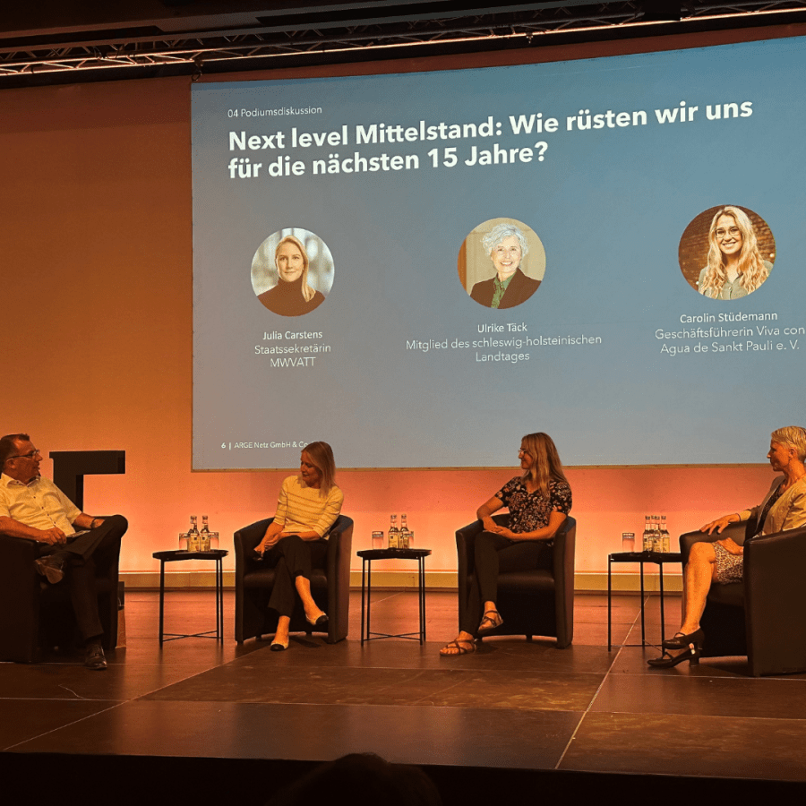 Podiumsdiskussion über die Aufstellung in den nächsten Jahren