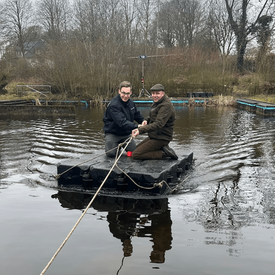 Übung mit Landrat Thorben Schütt