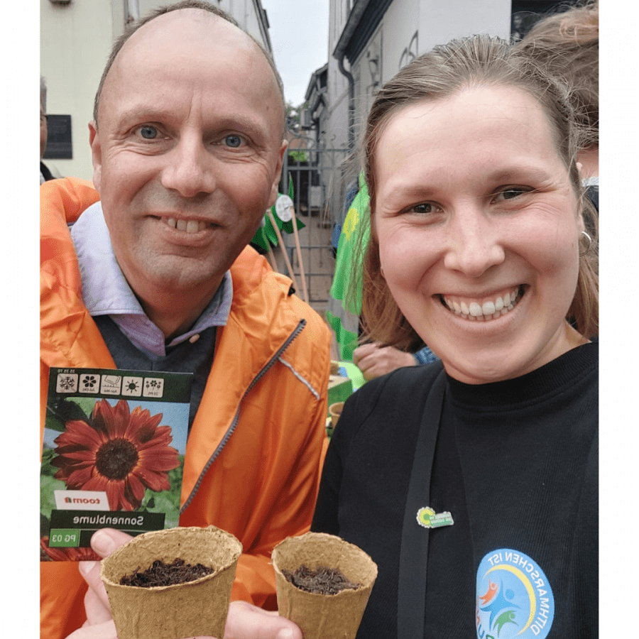 Gemeinsam mit Denise Loop, MdB