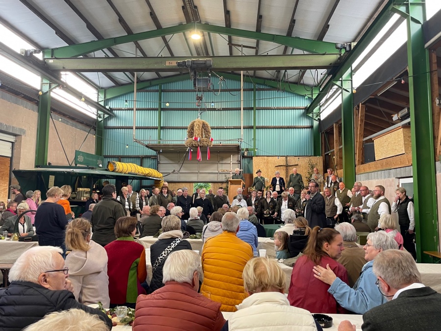 Erntedankgottesdienst und 50 Jahre Bläsergruppe Tellingstedt