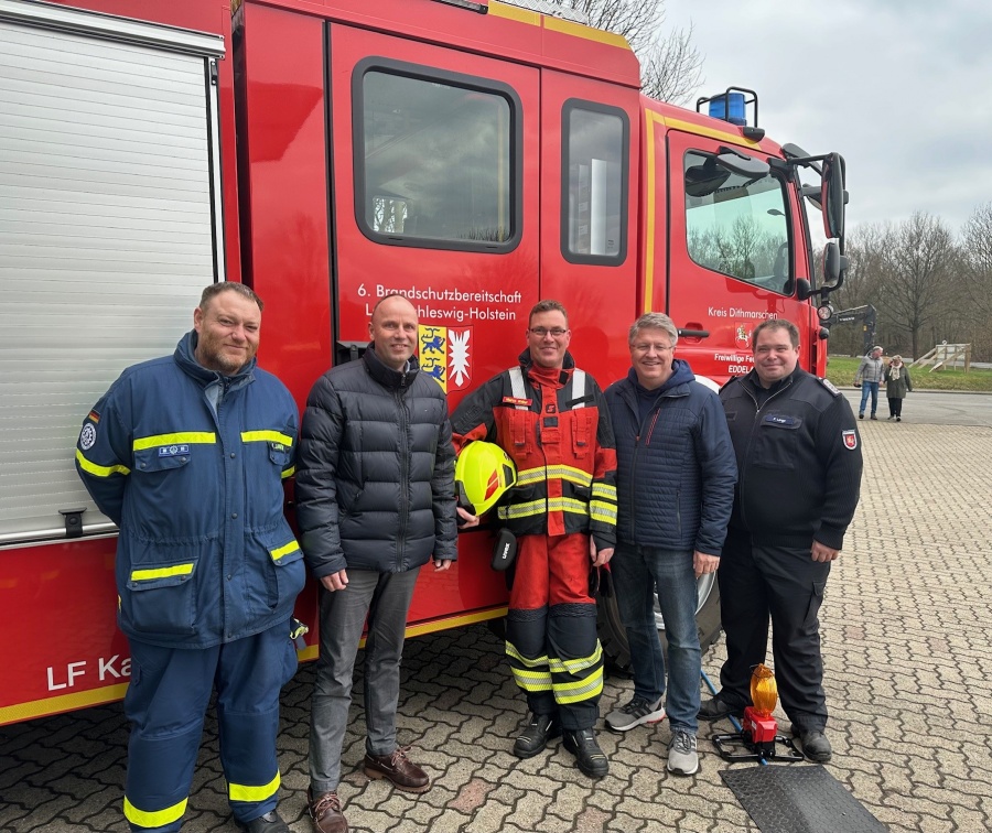 Großübung in Tellingstedt