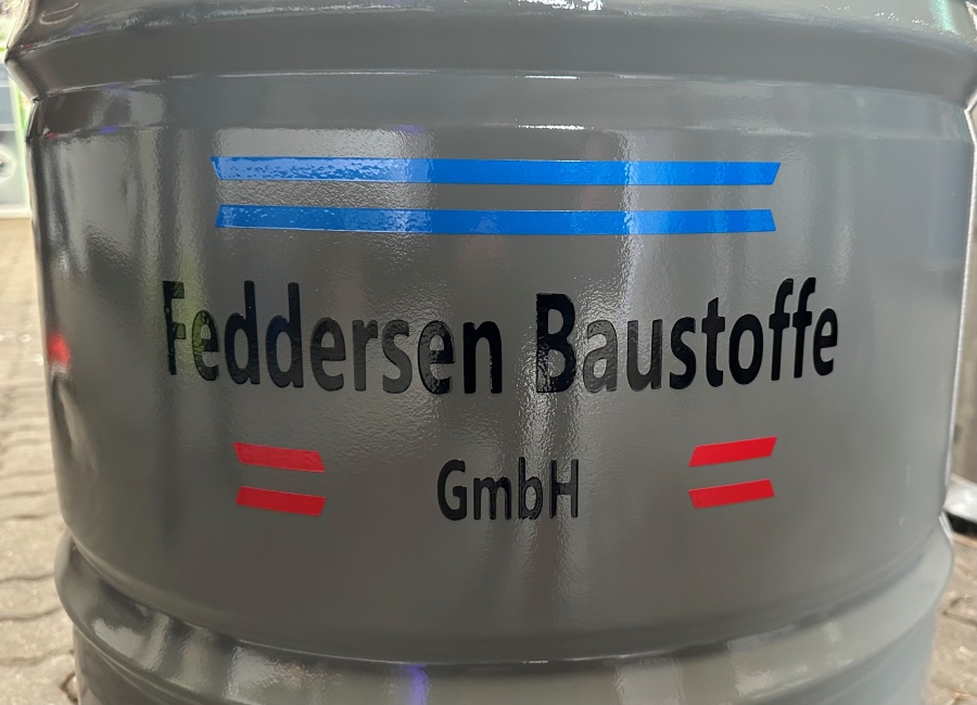 Geschäftseröffnung  der Feddersen Baustoffe GmbH