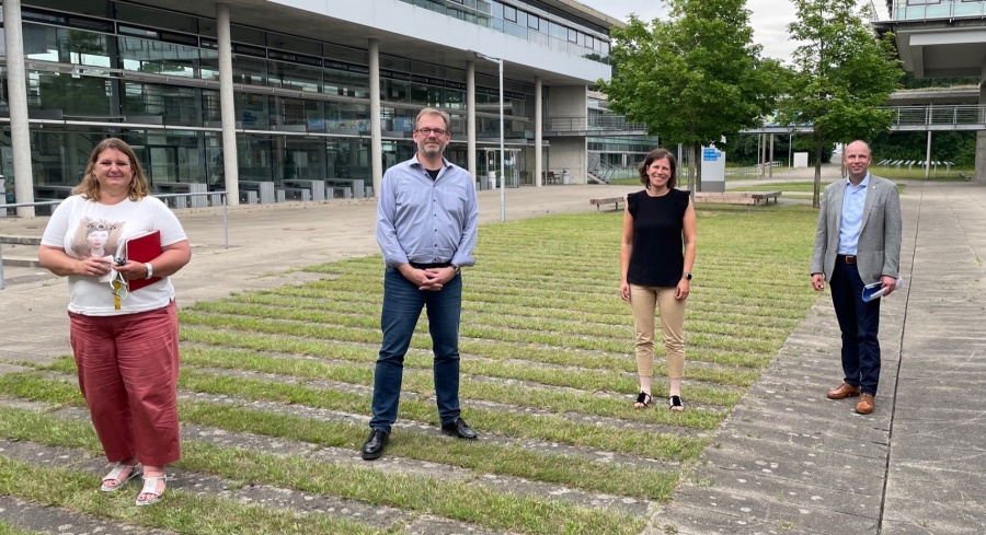 Staatssekretärin Kristina Herbst an der Fachhochschule Westküste