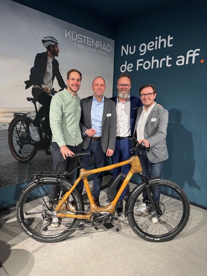 Eröffnungsfeier im Küstenrad E-Bike Store in Heide