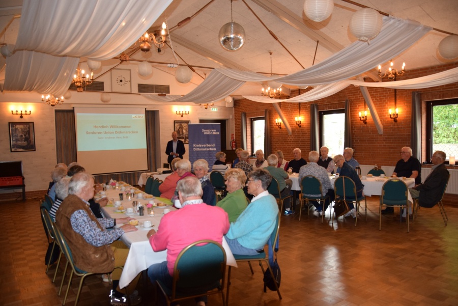 Andreas Hein bei der Seniorenunion