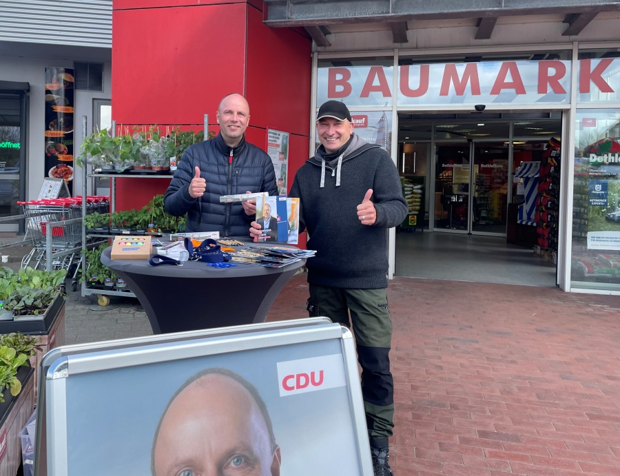 Stand bei Nahkauf in Treia