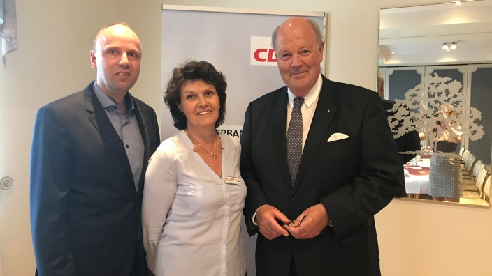 Innenminister Grote in Meldorf