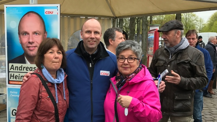 Wahlkampfendspurt in Heide