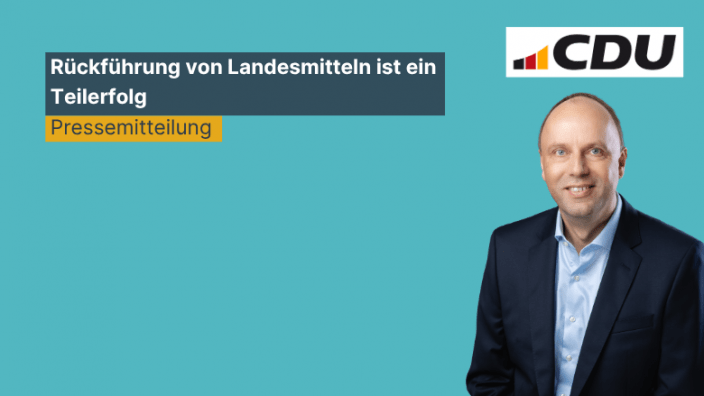 10.04.26 Rückführung von Landesmitteln ist ein Teilerfolg