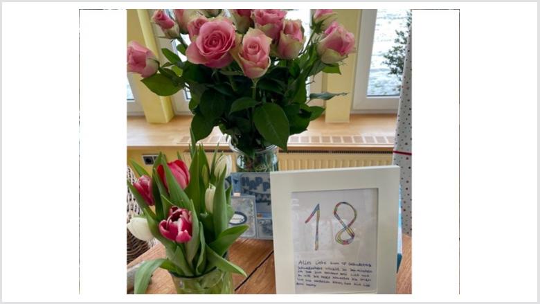 18. Geburtstag meiner Tochter