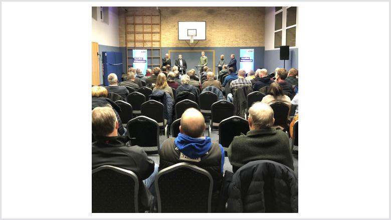 Volles Haus in Wrohm