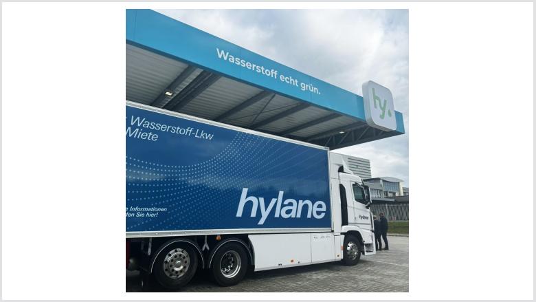 Wasserstofftankstelle für LKW