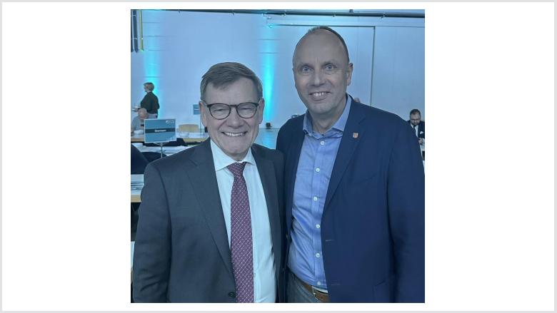 Kurzer Austausch mit Johann Wadephul