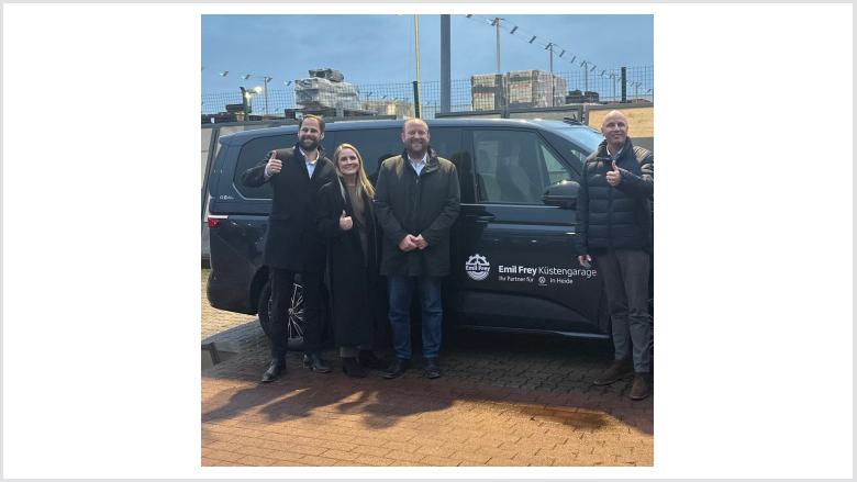 Mit Julia Carstens und Susanne Henckel, Staatssekretärinnen im Ministerium für Wirtschaft