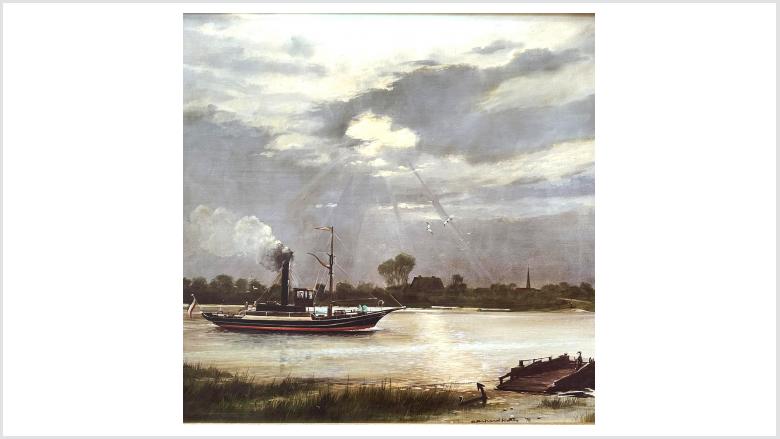 Gemälde nach Gerhard Nolte, 1972
