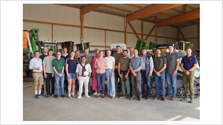 Unterwegs mit Landwirtschaftsministerin Cornelia Schmachtenberg