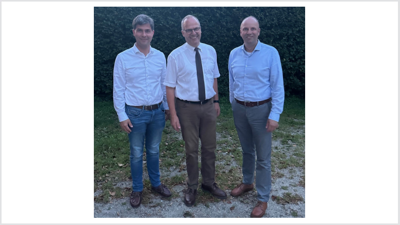 Austausch mit Prof. Dr. Hans-Jürgen Block und Mark Helfrich, MdB 