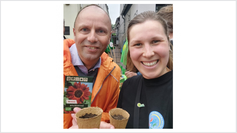 Gemeinsam mit Denise Loop, MdB
