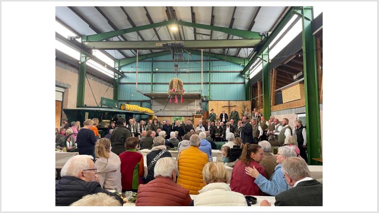 Erntedankgottesdienst und 50 Jahre Bläsergruppe Tellingstedt