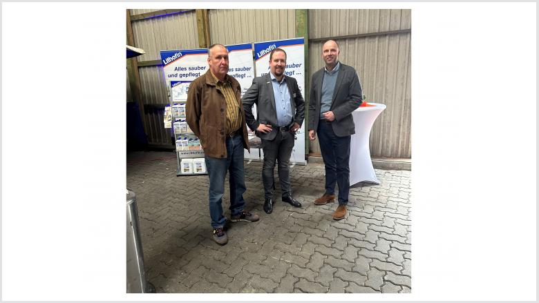 Geschäftseröffnung  der Feddersen Baustoffe GmbH