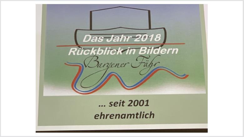 Jahreshauptversammlung Bargener Fähre e.V.