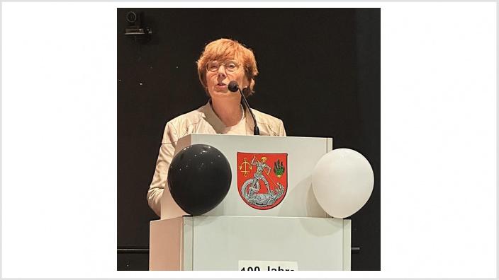 Sportministerin Dr. Sabine Sütterlin-Waack