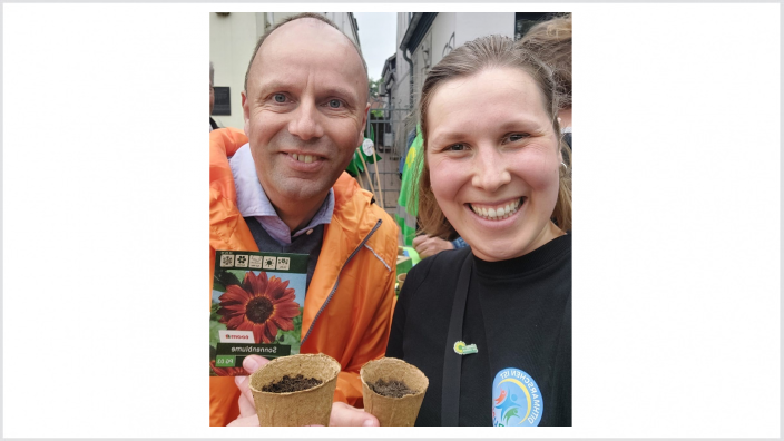 Gemeinsam mit Denise Loop, MdB