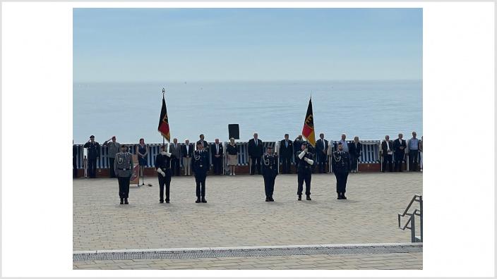 Gelöbnis in Büsum