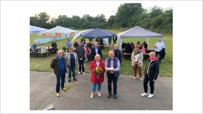 Grillabend und Verabschiedung in Schuby