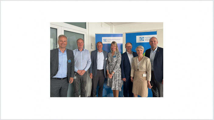 Informativer Austausch mit Vertretern der HanseWerk und des SH Netz