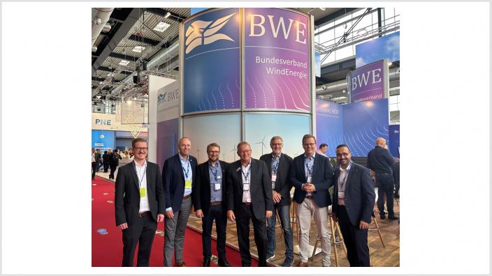 Austausch auf der Husum Wind 2023