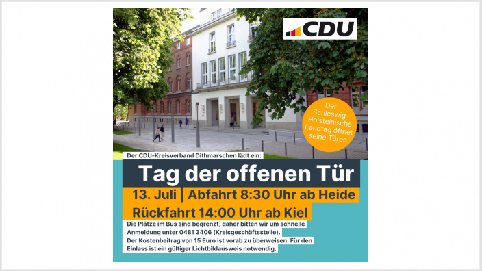 Tag der offenen Tür im Landtag
