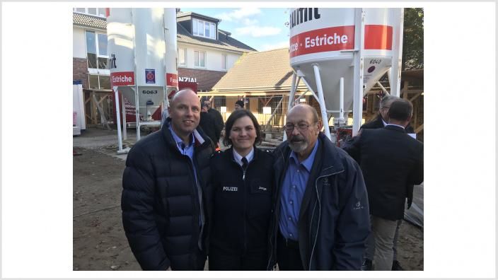 Richtfest Rathaus Kropp