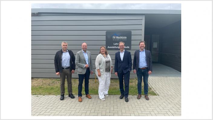 Staatssekretär Guido Wendt zu Besuch in Heide 