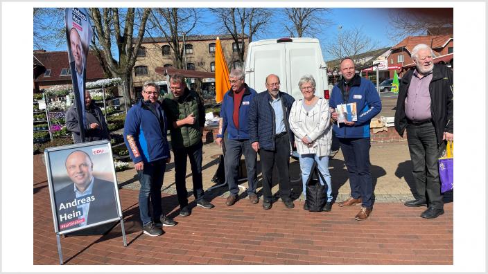 Wochenmarkt in Kropp